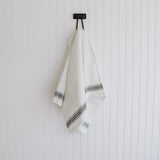 Striped Tea Towel |  3 Black Stripes