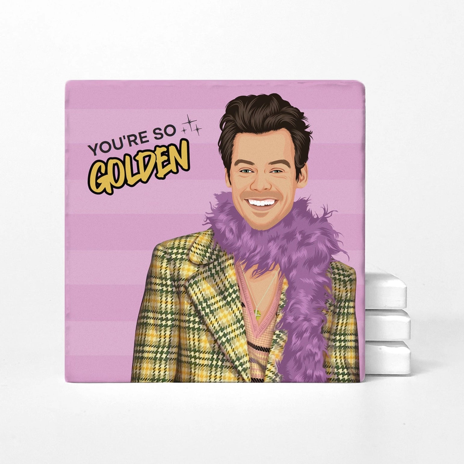 Harry Styles Coasters Set of 4