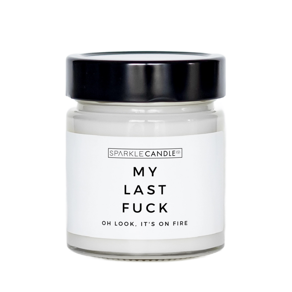 My Last Fuck Soy Candle