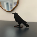 Raven Cutout Wood Sign