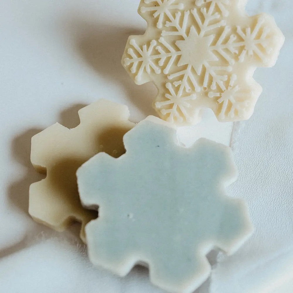 Snowflake Soap Stacks