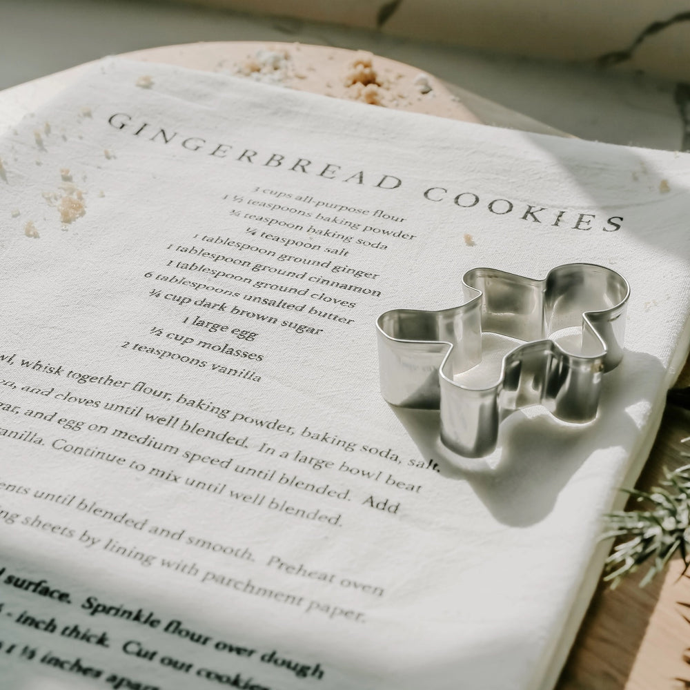 Gingerbread Cookies Recipe Hand Towel