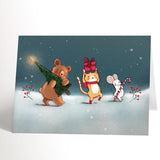 "Winter Parade" Christmas Card