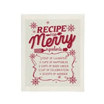 Recipe For Merry Sponge Cloth | White