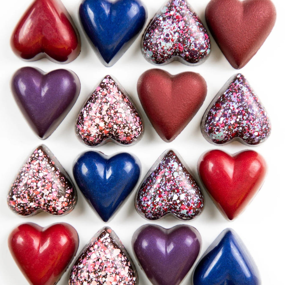 Oozy Caramel Heart Collection