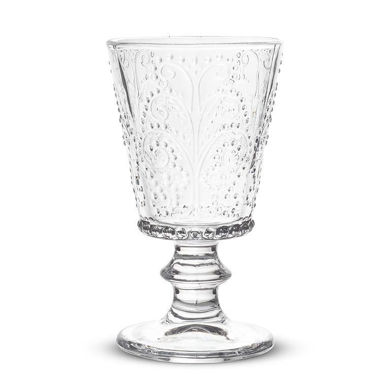 Lacework Pattern Wine Glass