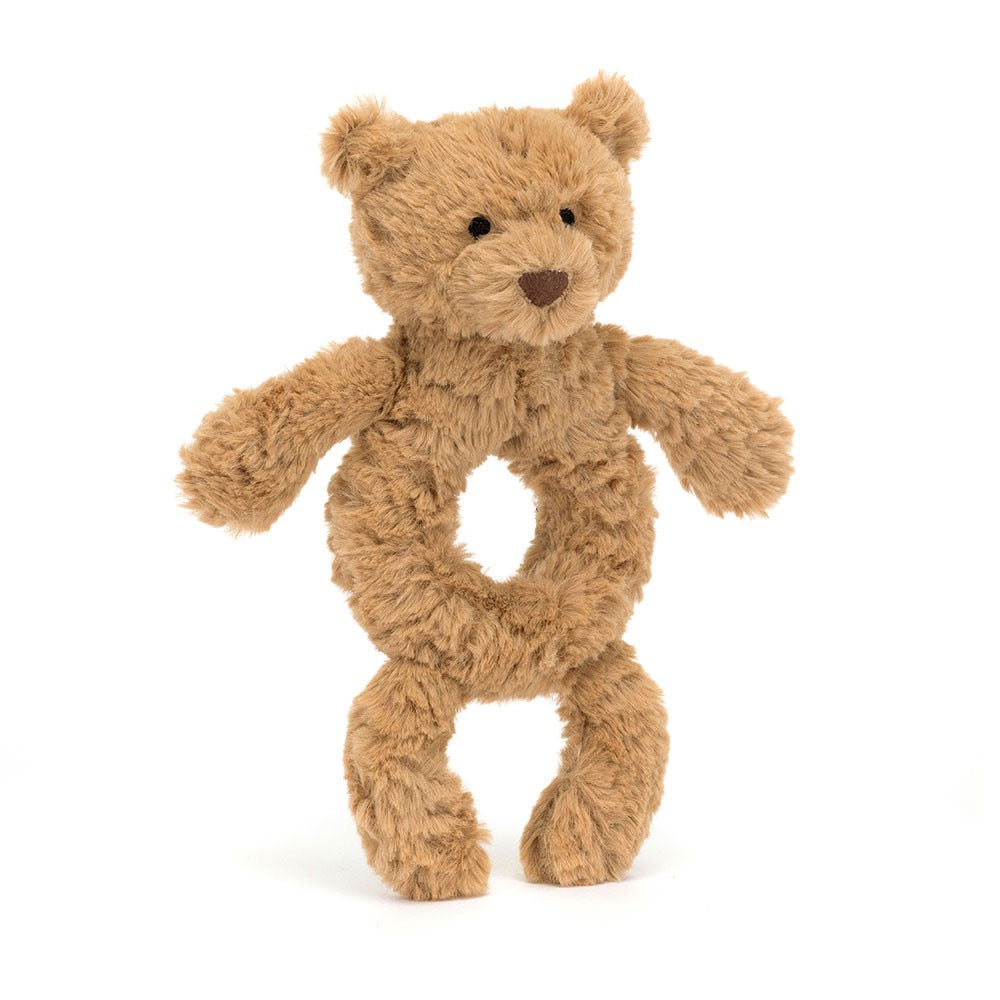 Bartholomew Bear Ring Rattle | Jellycat