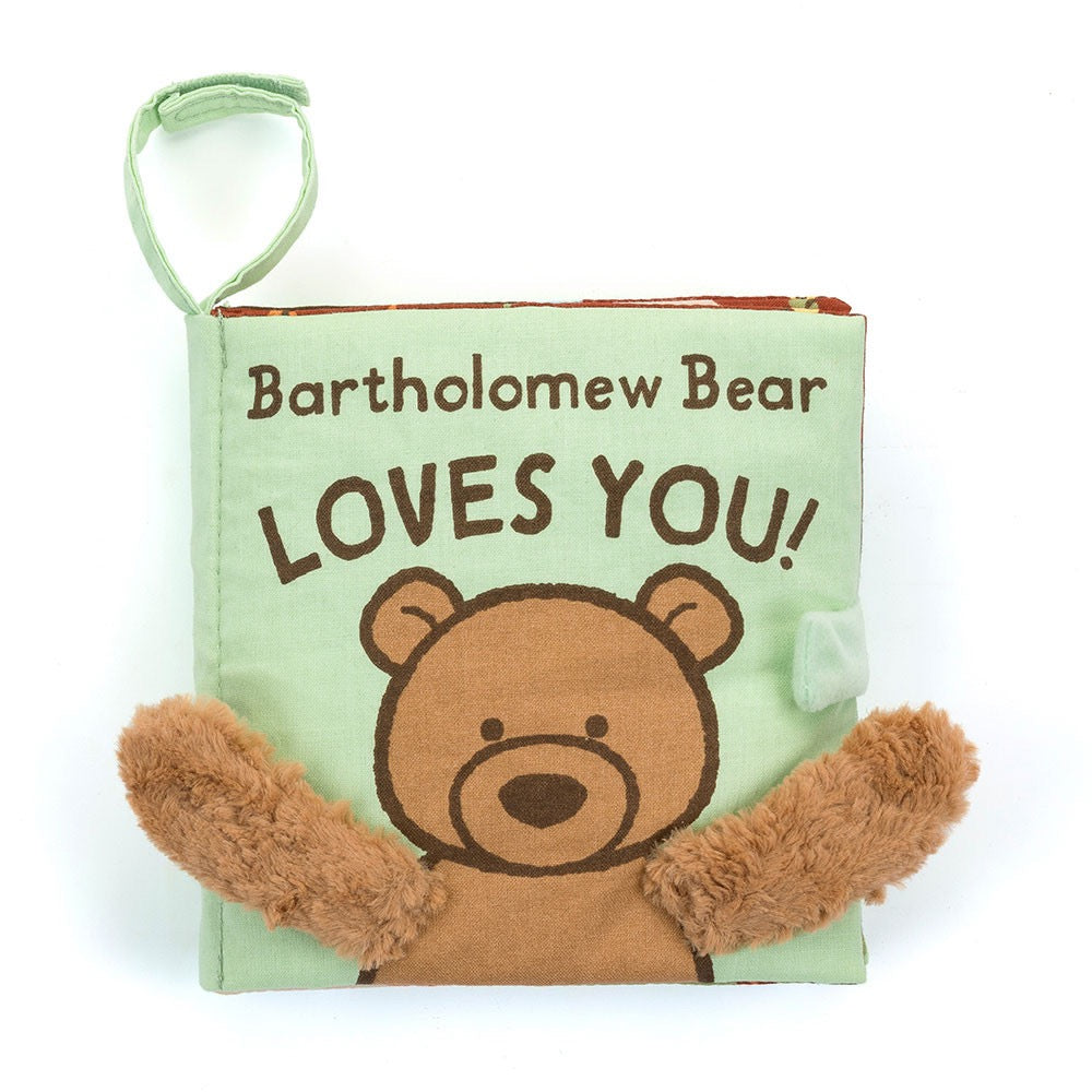 Bartholomew Bear Loves You Book | Jellycat