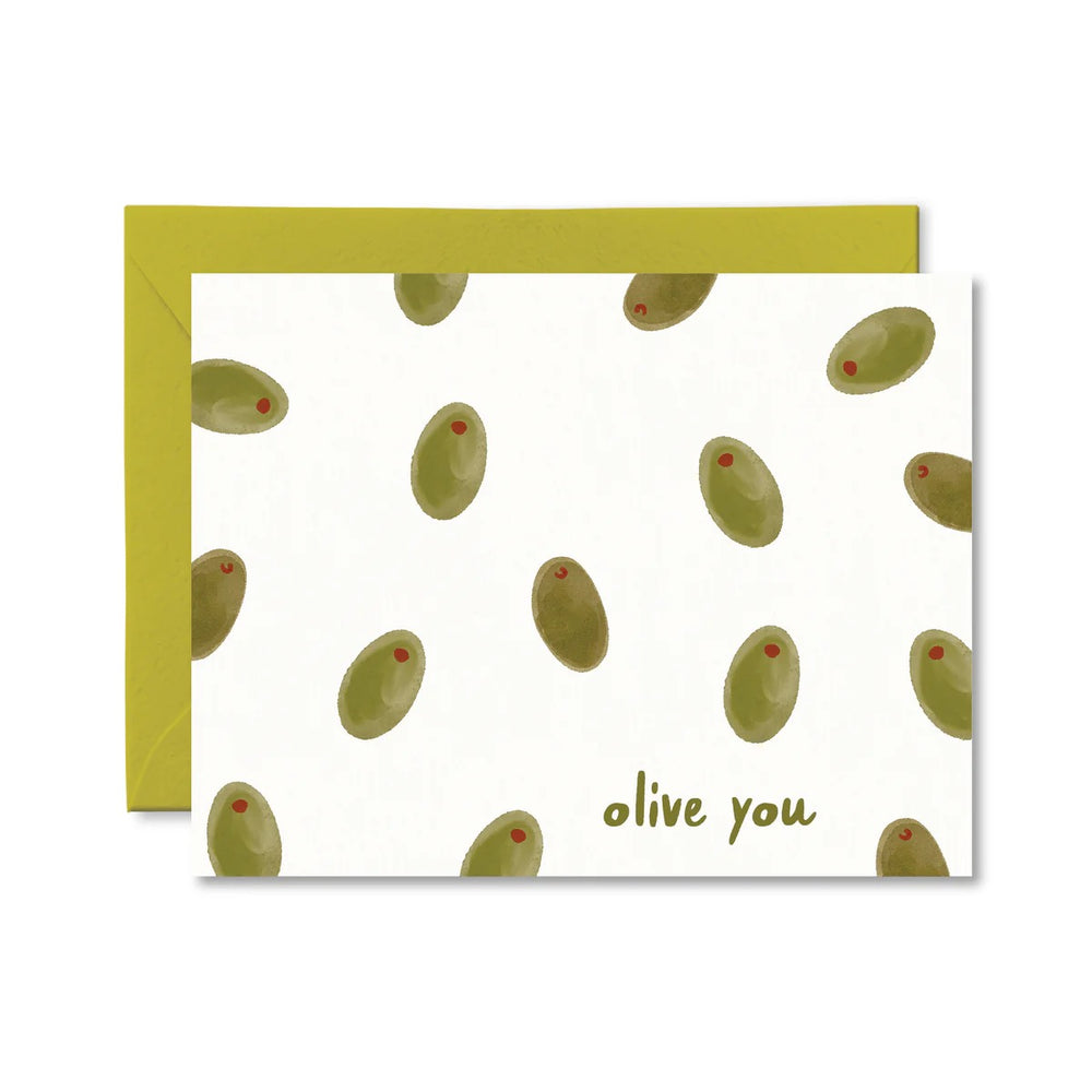 Olive You Card