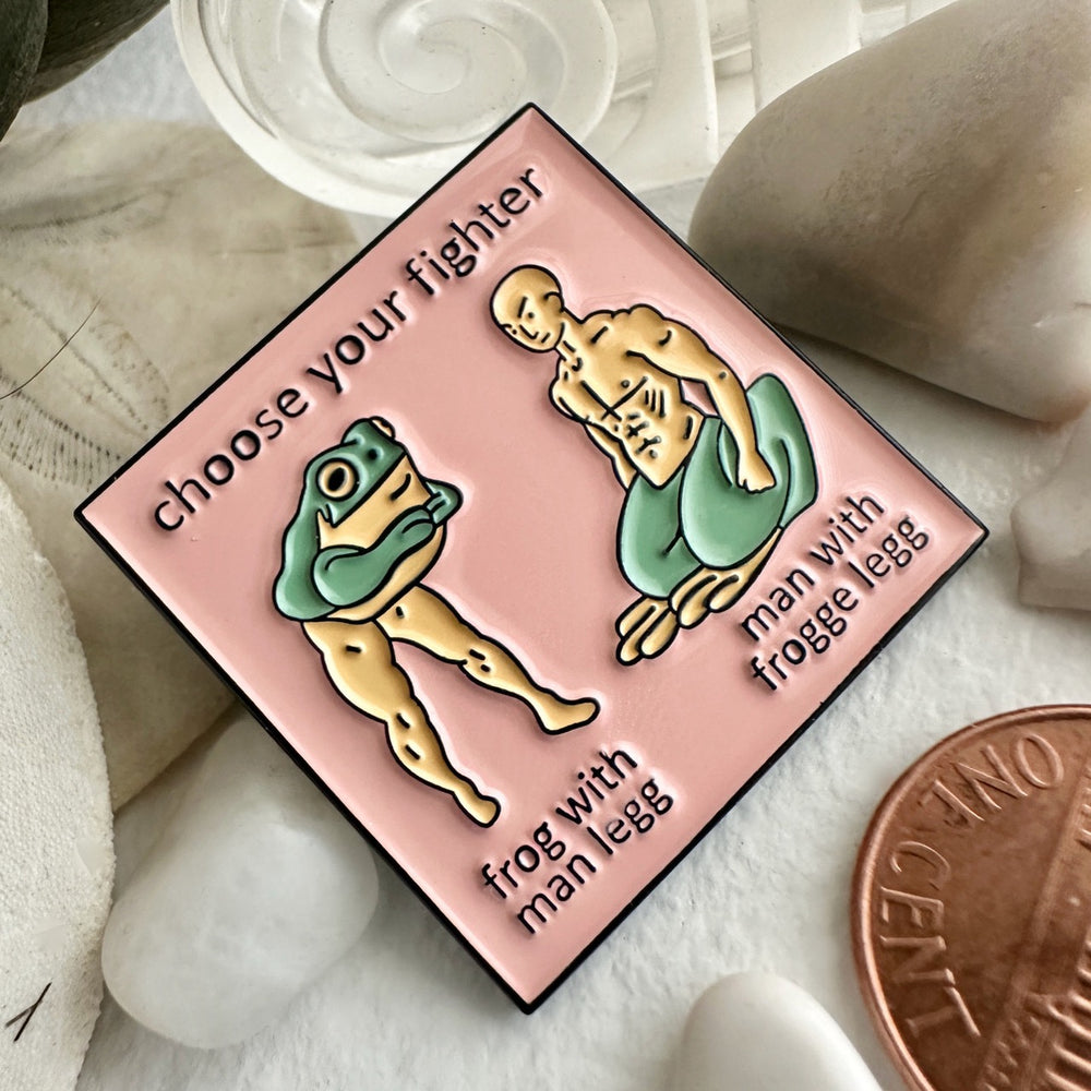 "Choose Wisely" Enamel Pin