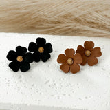 Minimalist Flower Stud