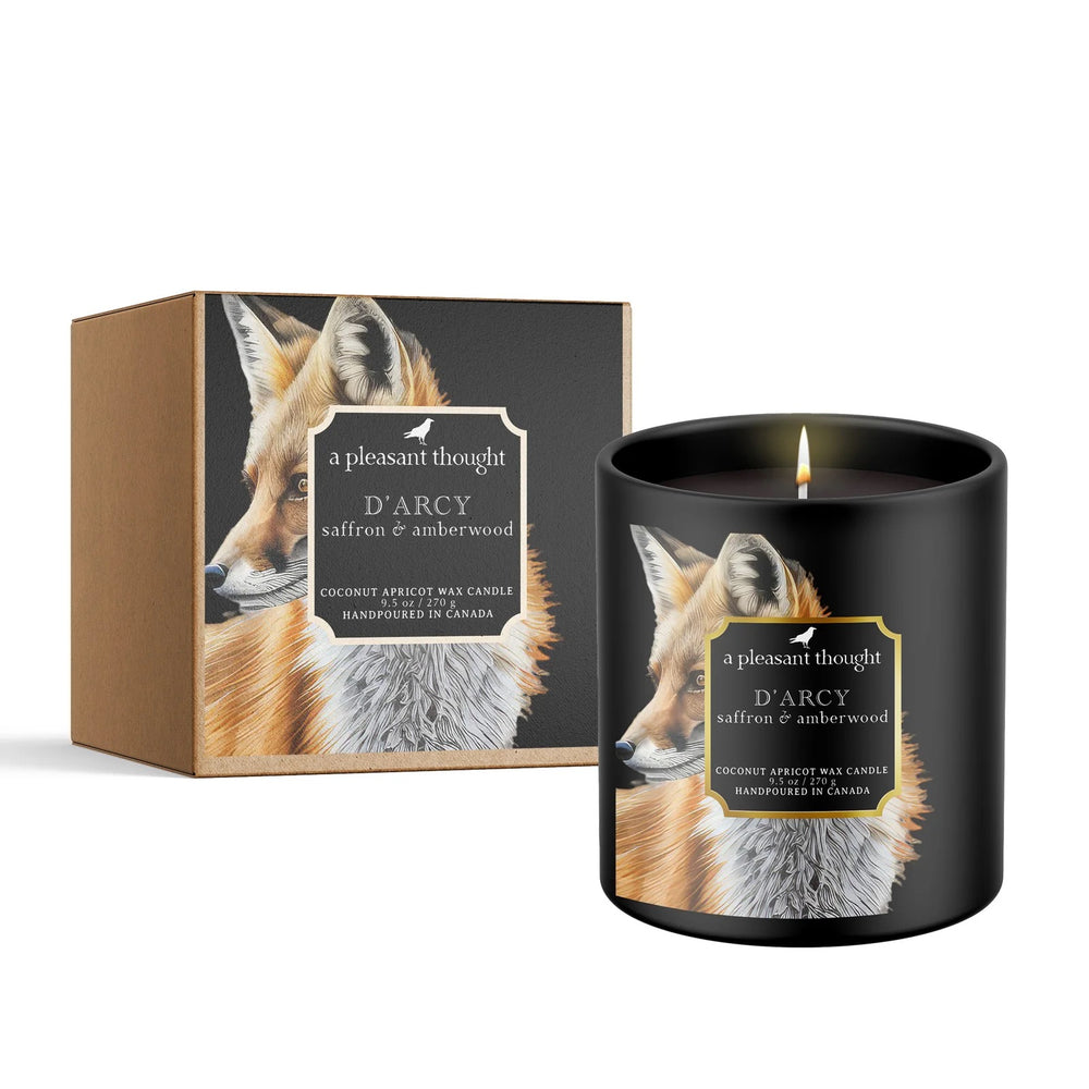 D'arcy | Saffron & Amberwood | Candle