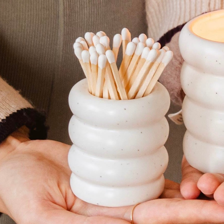 Ceramic Match Pot