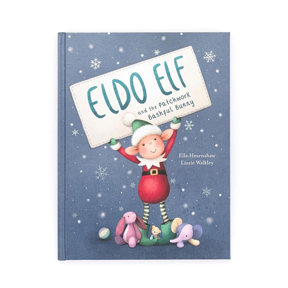 Eldo Elf And The Patchwork Bashful Bunny Book | Jellycat