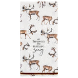 Nature Sings Cutting Board + Tea Towel Set