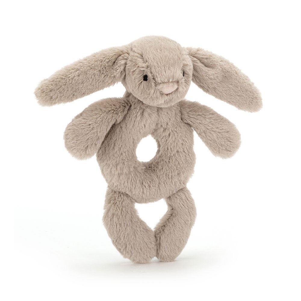 Bashful Bunny Ring Rattle | Jellycat