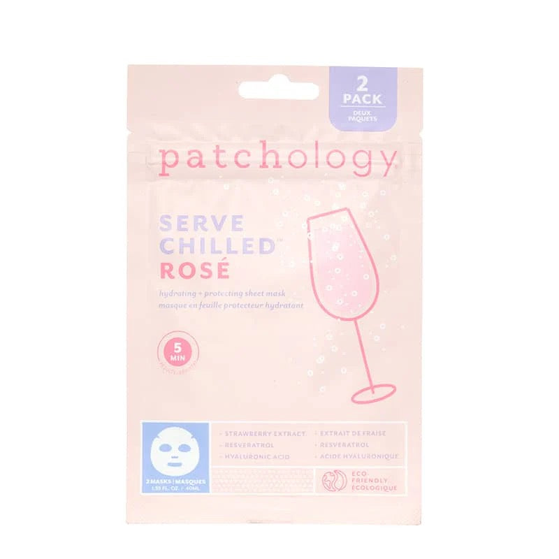 Serve Chilled™ Rosé Sheet Mask | 2 Pack