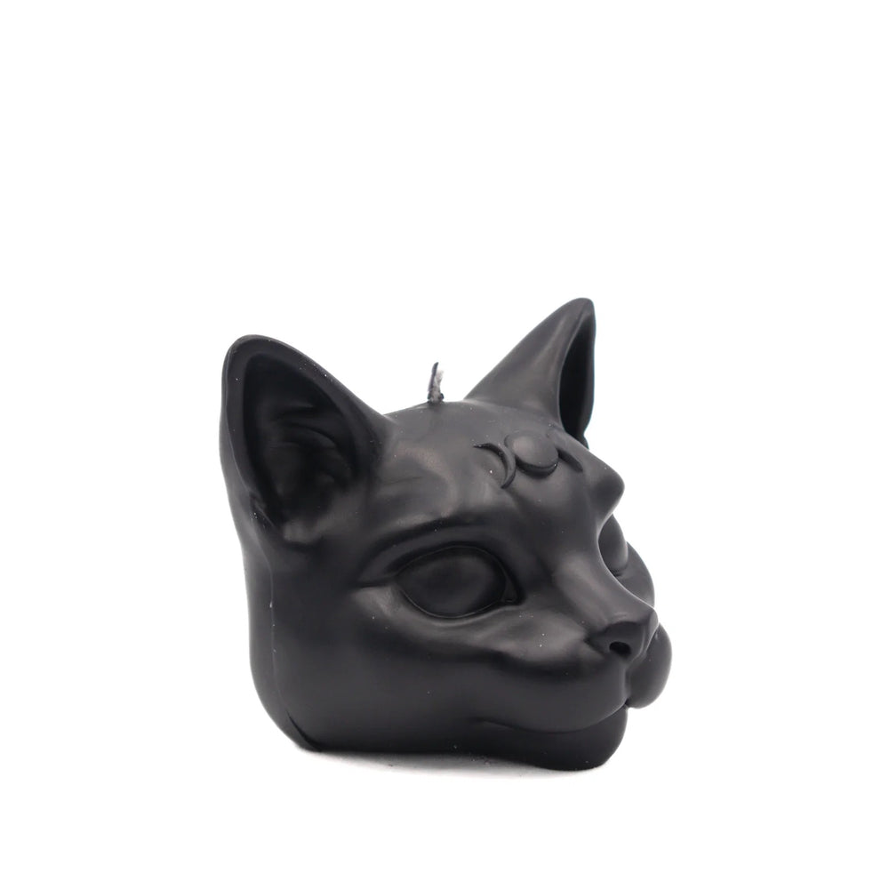 Third Eyed Cat Candle | Pillar