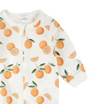 Clementine Print on Off-White Sleeper